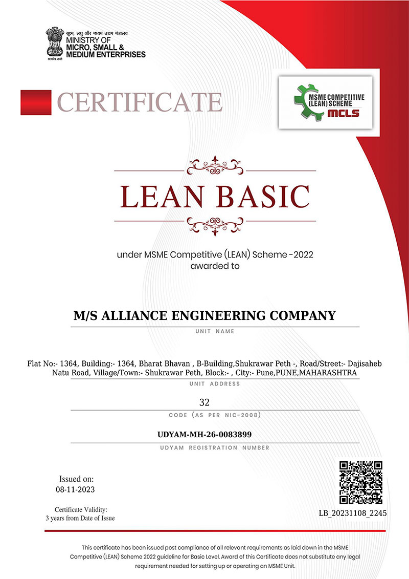 Lean Basic - Alliance Engineering Company